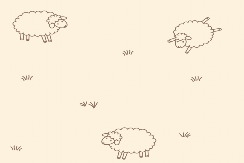 Springtime Sheep