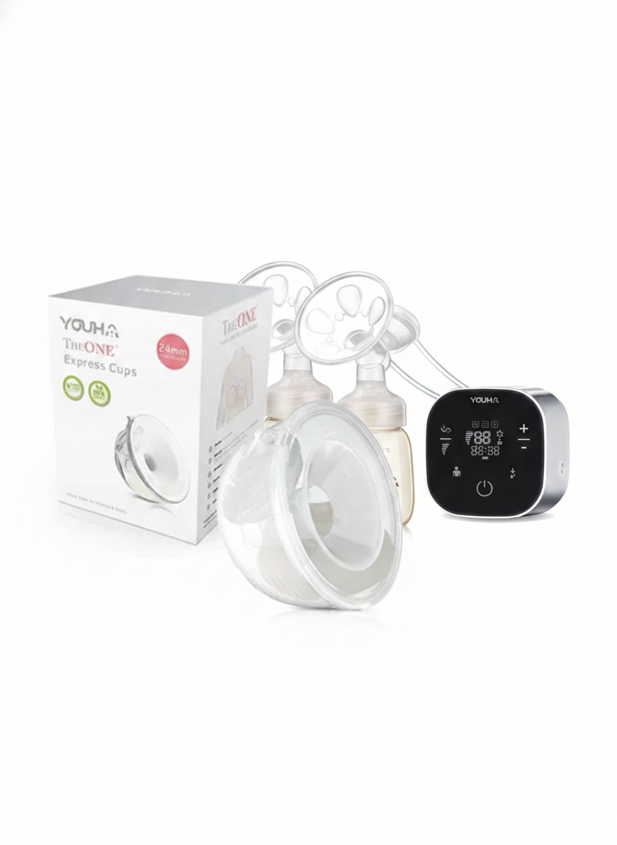 The One Breast Pump + Express Cups (1 pair)