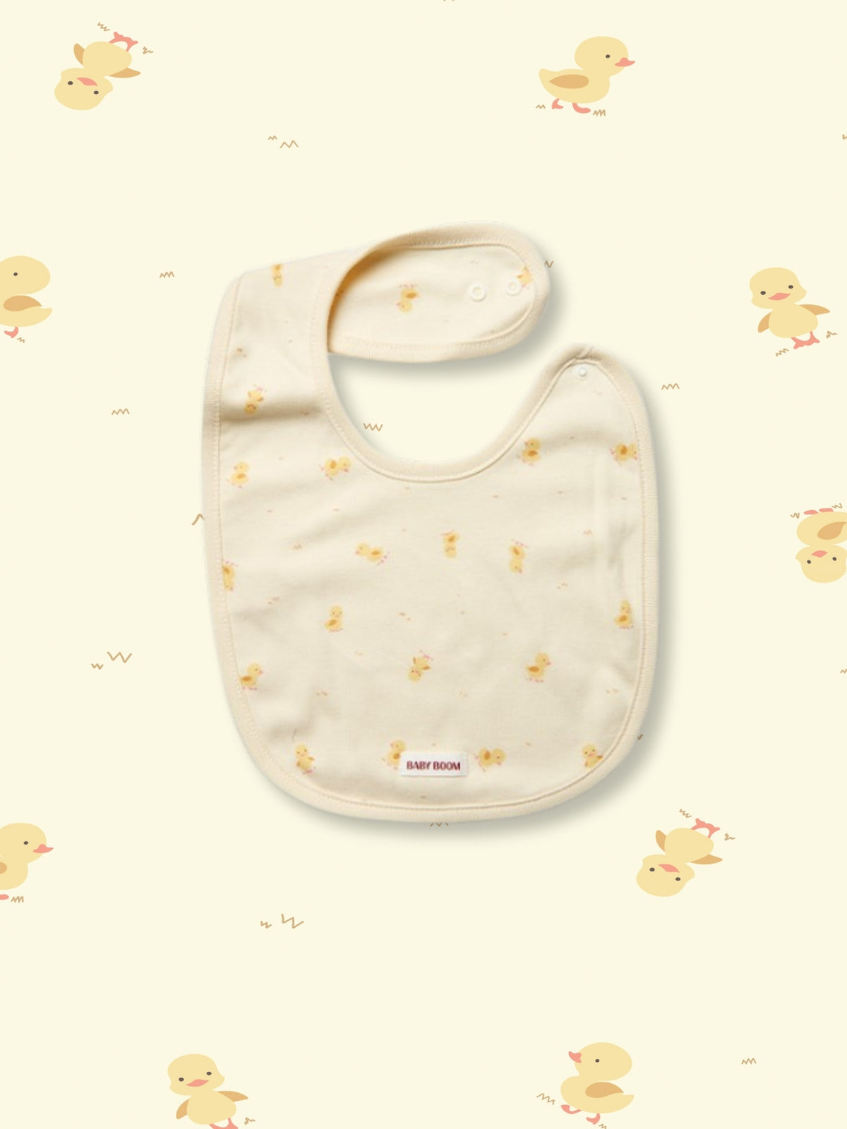 Newborn Cotton Bib - Cutie Little Duck (All Seasons)
