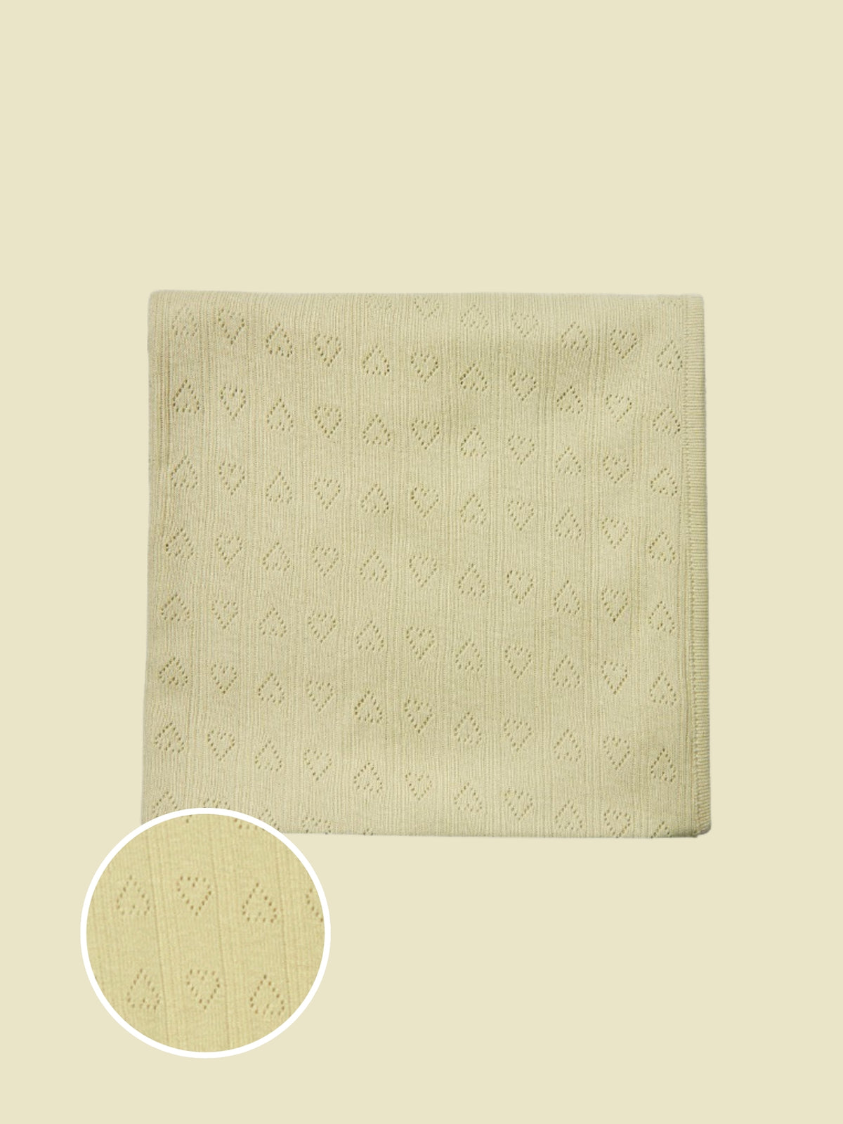 Newborn Cotton Swaddle Blanket - Matcha (All Seasons)