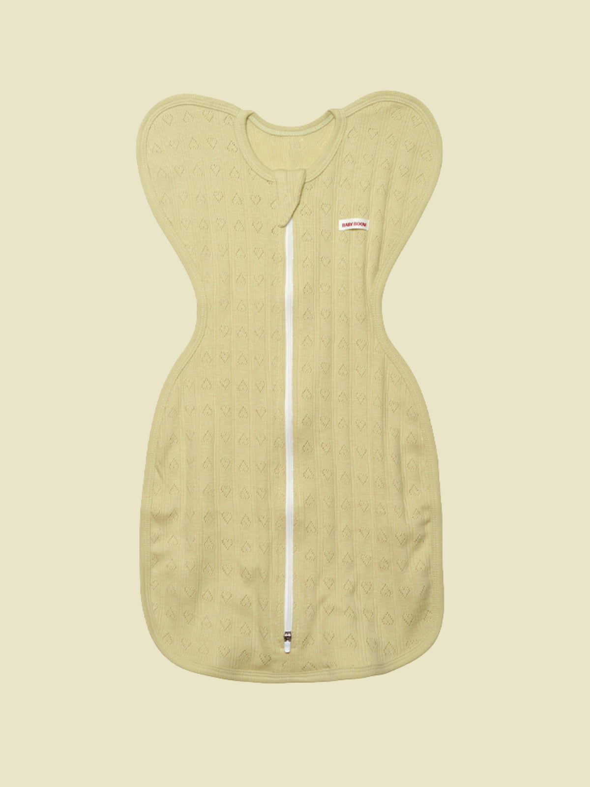 Newborn Cotton Swaddle Sleeping Bag - Matcha (All Seasons)
