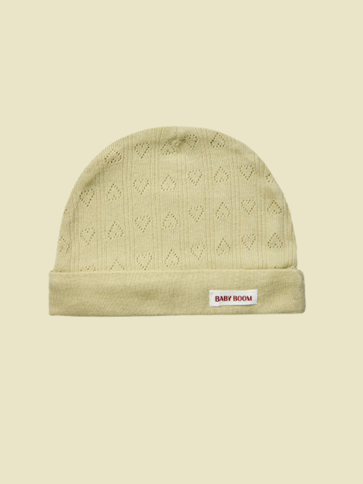 Newborn Cotton Bonnet - Matcha (All Seasons)