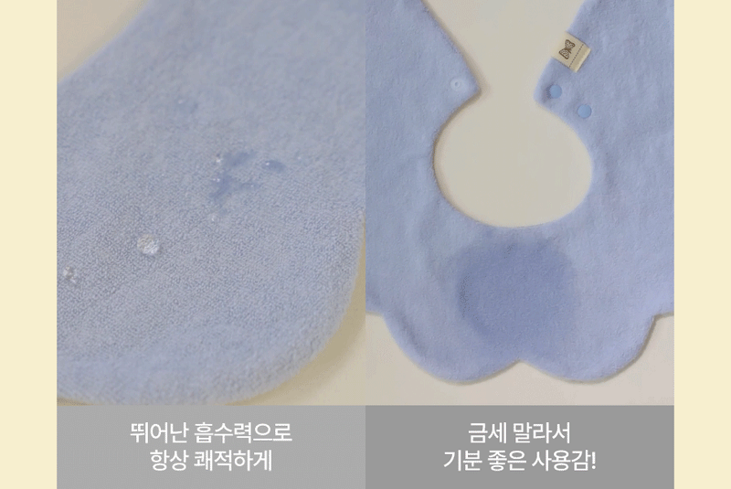 Bib-360°Flower Shape Terry (All Seasons)