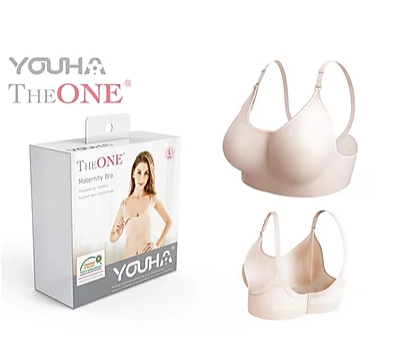 YOH304 Youha 優合 The One 孕哺高彈胸圍 (膚/黑) [孕婦/哺乳胸圍]♡