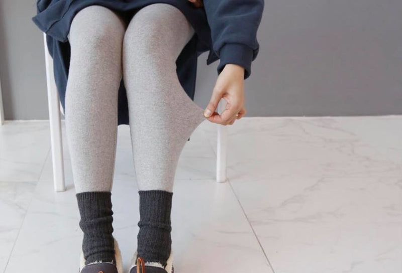 磨毛厚款彈力托腹Leggings