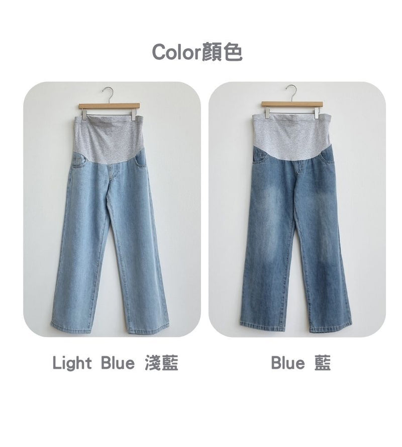輕薄柔軟寬鬆牛仔褲