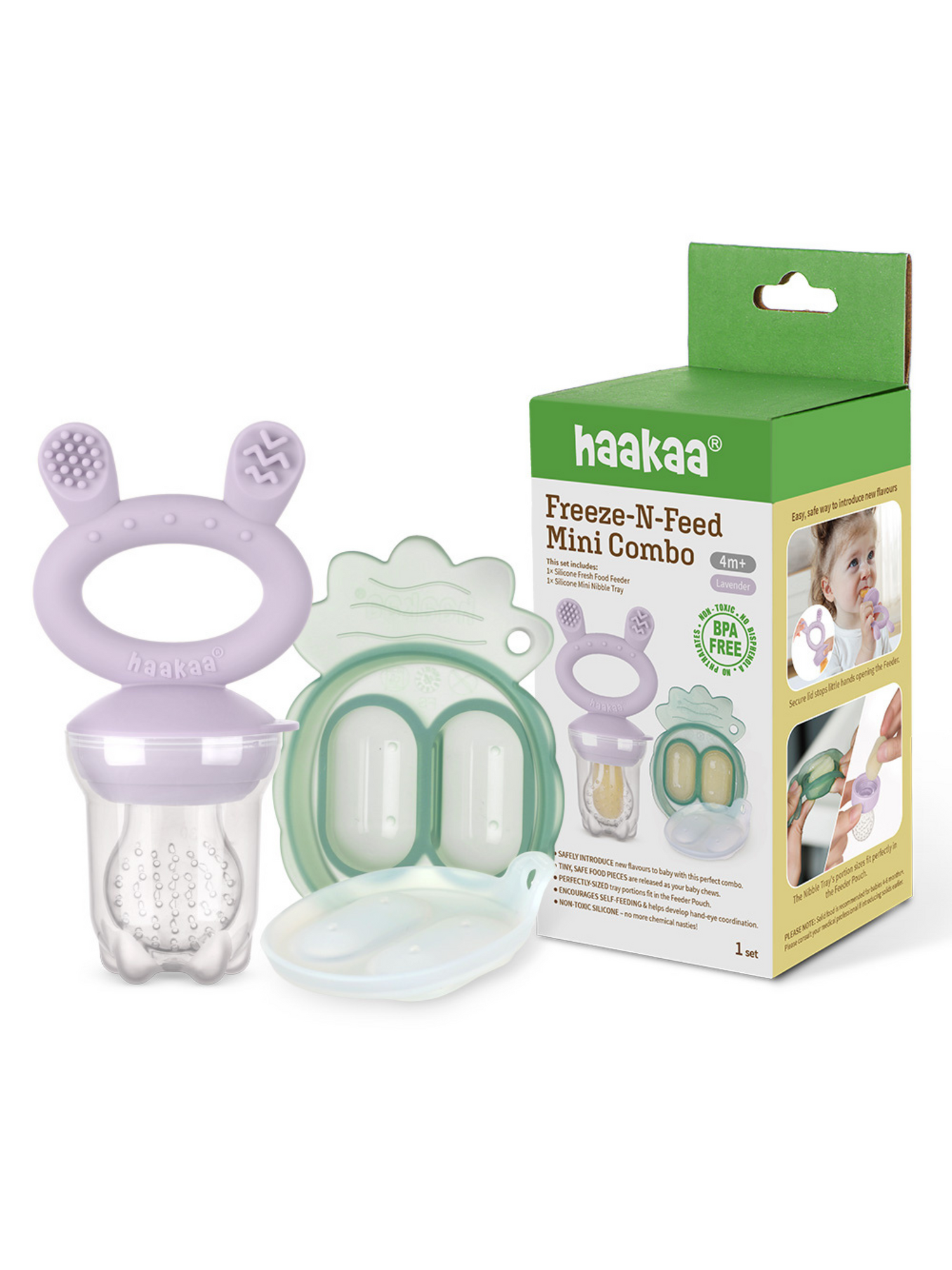 HAK509 Haakaa Freeze-N-Feed Mini Combo (3 Colors)