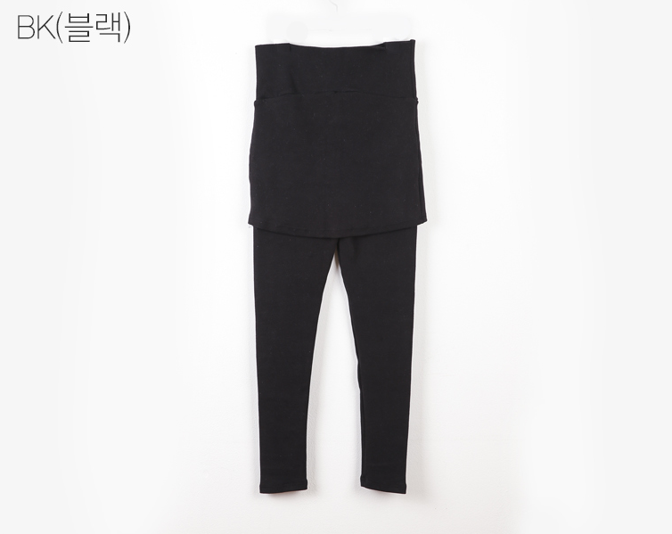KRMD710 韓國 Mom's day 高級優質托腹人工仿貂保暖短裙Leggings (2色) [孕婦緊身褲/下裝]