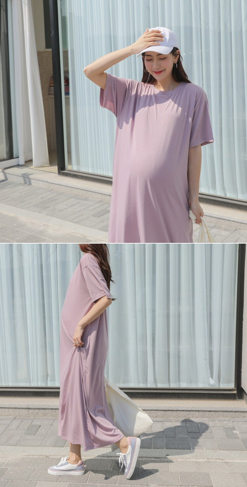 Summer Simple Solid Stretch Dress