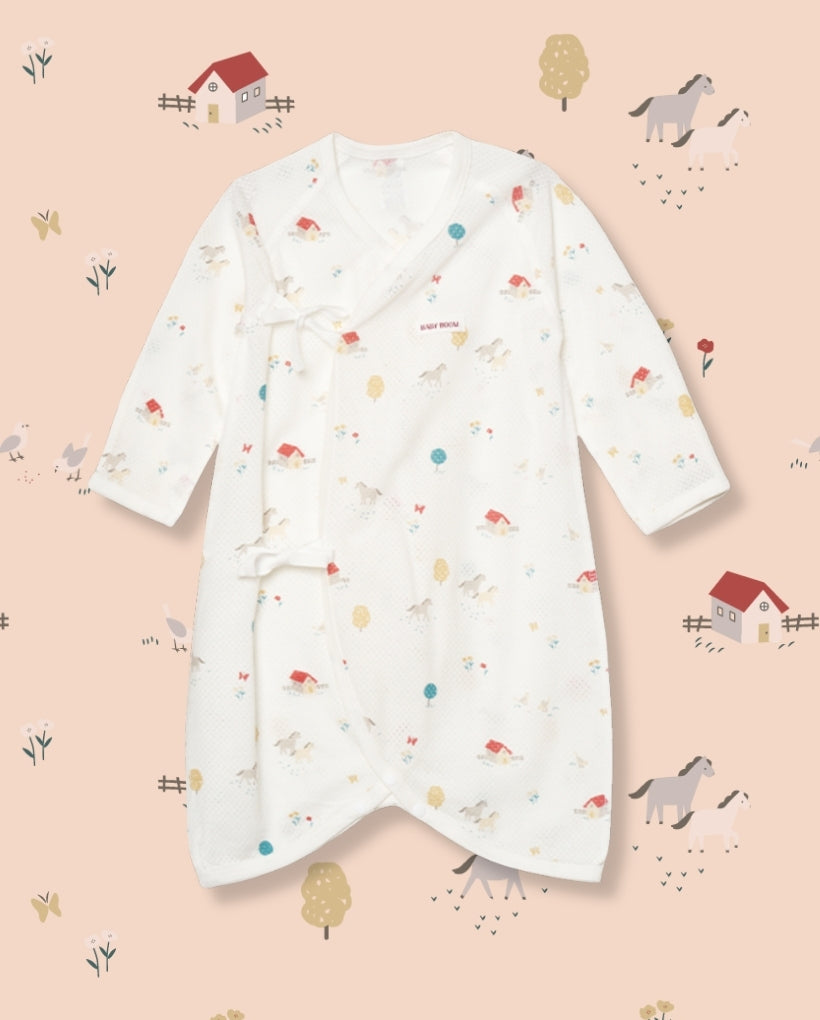 Wrap Romper-Pony Day (Summer)