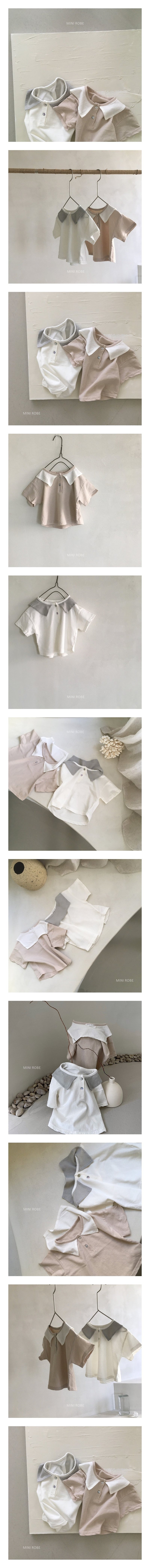 KRXO084 Color-Matching Baby Top (2 Colors)