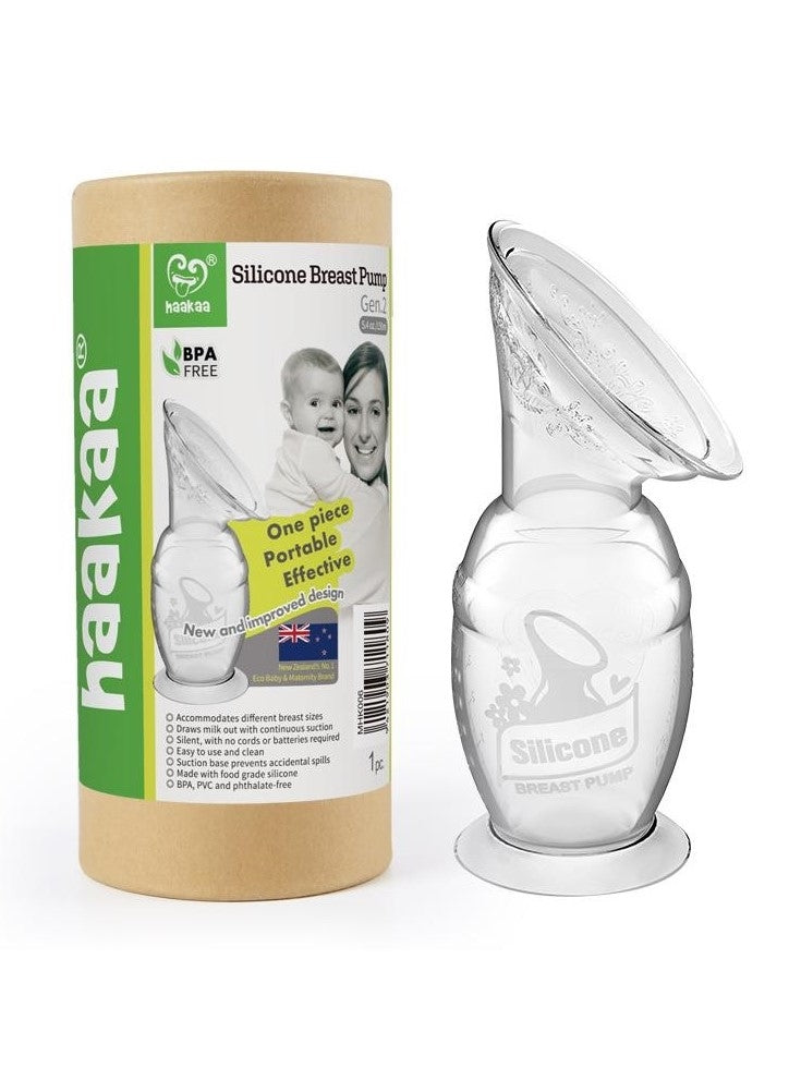 HAK204 Haakaa Silicone Breast Pump (150mL)
