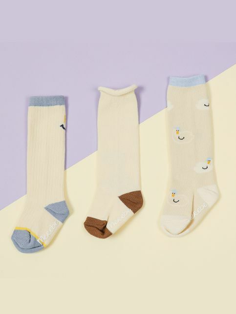 Knee Socks-Hi & Bye
