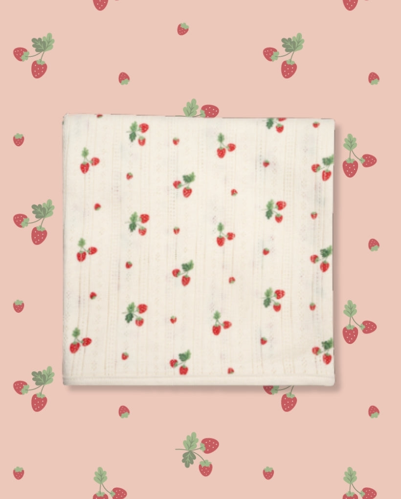 Swaddle Blanket-Redberry (Summer)
