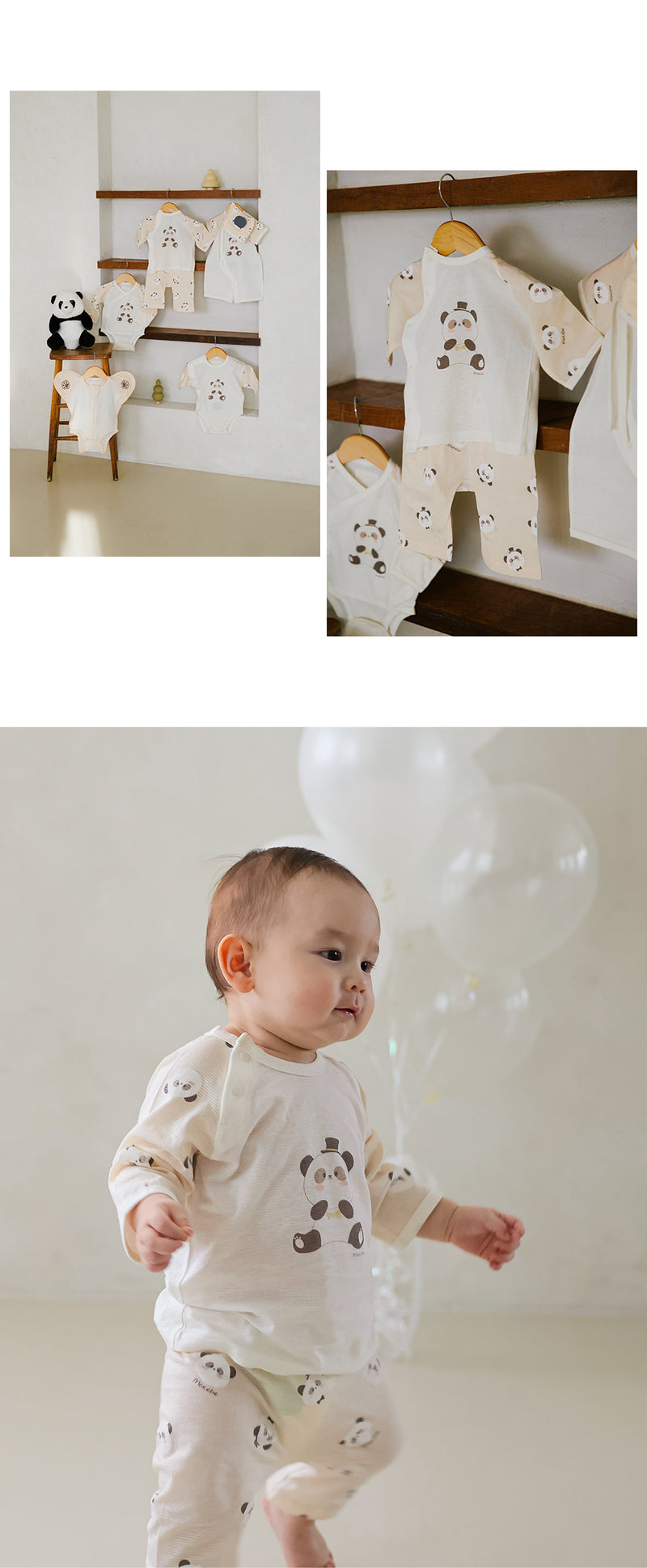 Homewear Set-Panda Bao Bao (Summer)