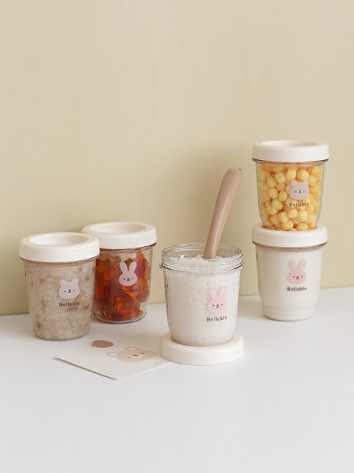 KRDY181 Korea Bellable Snack & Breastmilk Storage Cup-3 pcs (240ml) [2 patterns]