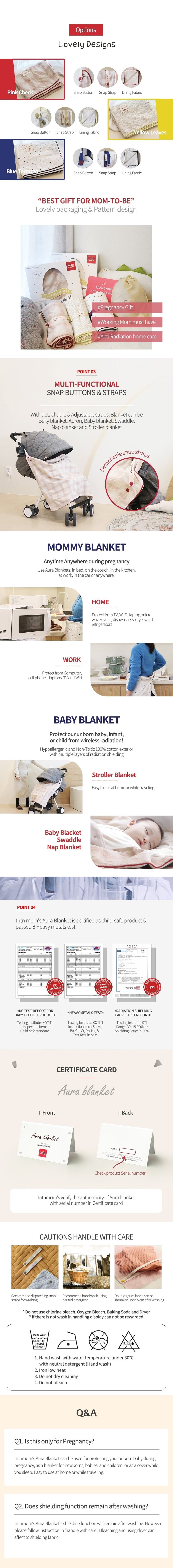 KRTN012 Korea tntn mom's Anti Radiation Aura Blanket