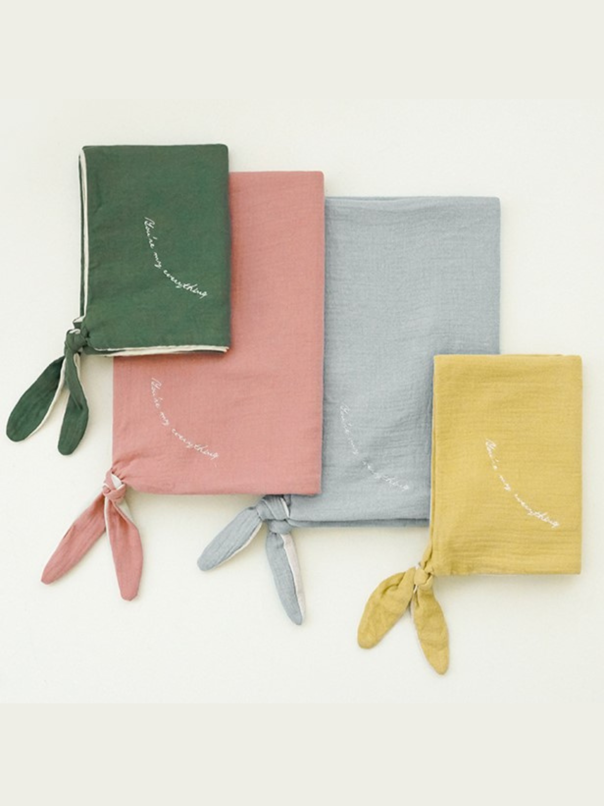 KRBA413 韓國 Bamboo Bebe 竹纖維多用途包巾 (4色) (L: 80x100cm)