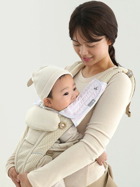 KRBA417 韓國 Bamboo Bebe 竹纖維嬰兒咬咬巾2件裝 (4種圖案)