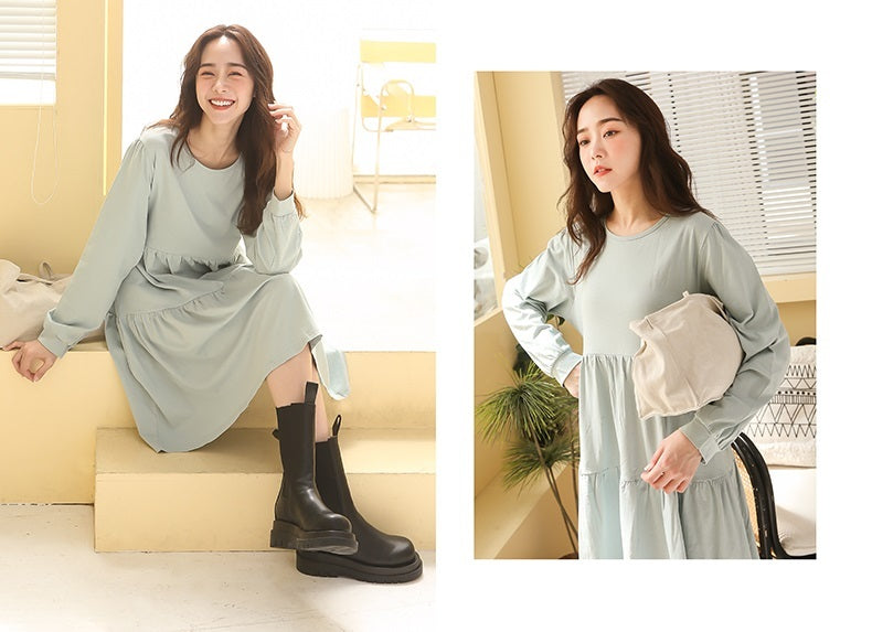 Cute Layered Nursing Dress