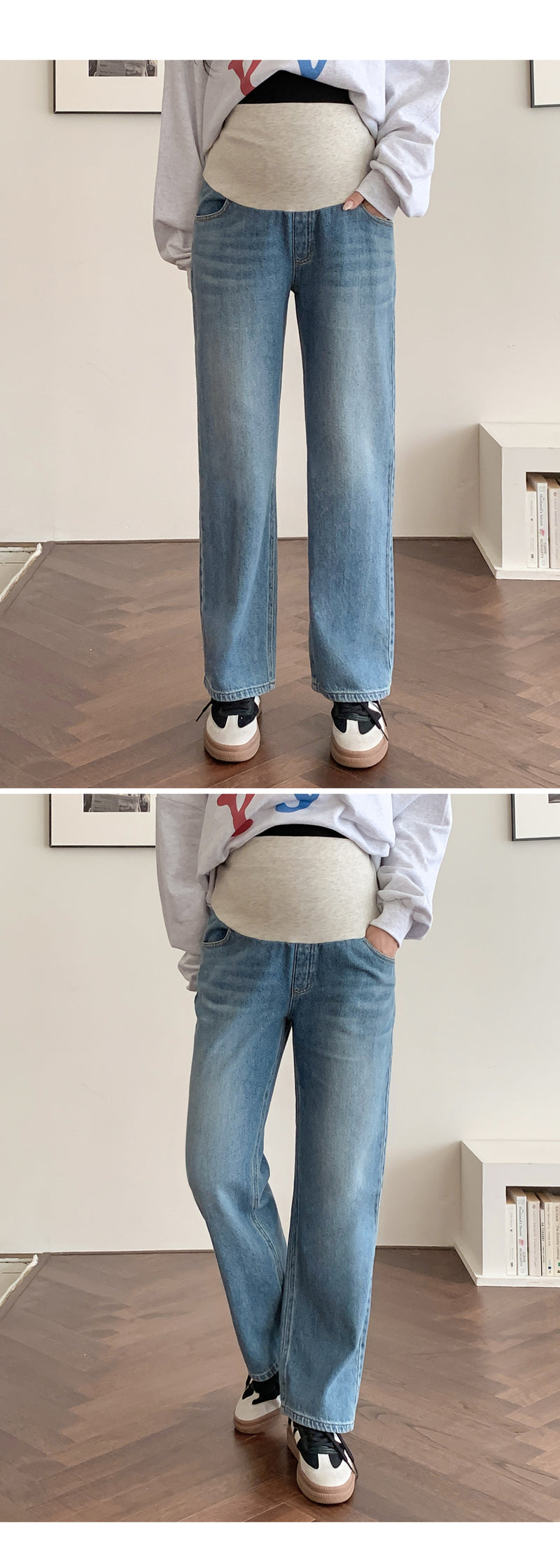 Yoga Waist Wide-Leg Denim