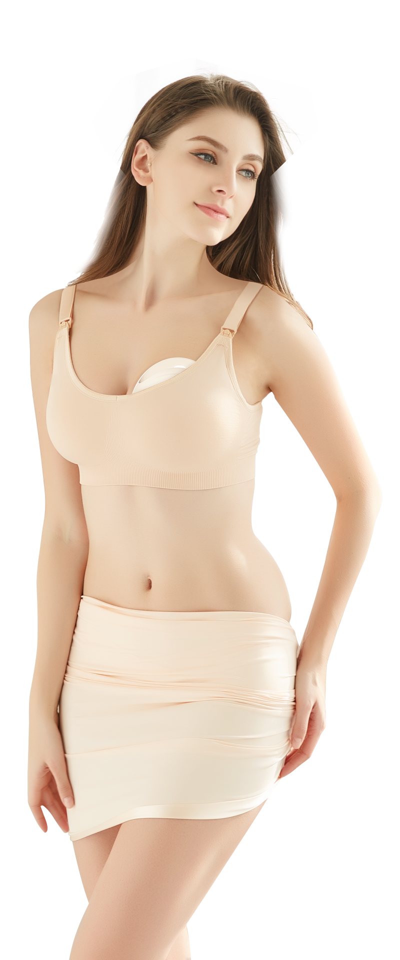 YOH221 Youha 優合 Pod 穿戴式矽膠母乳吸乳器 (一個) *非電動*