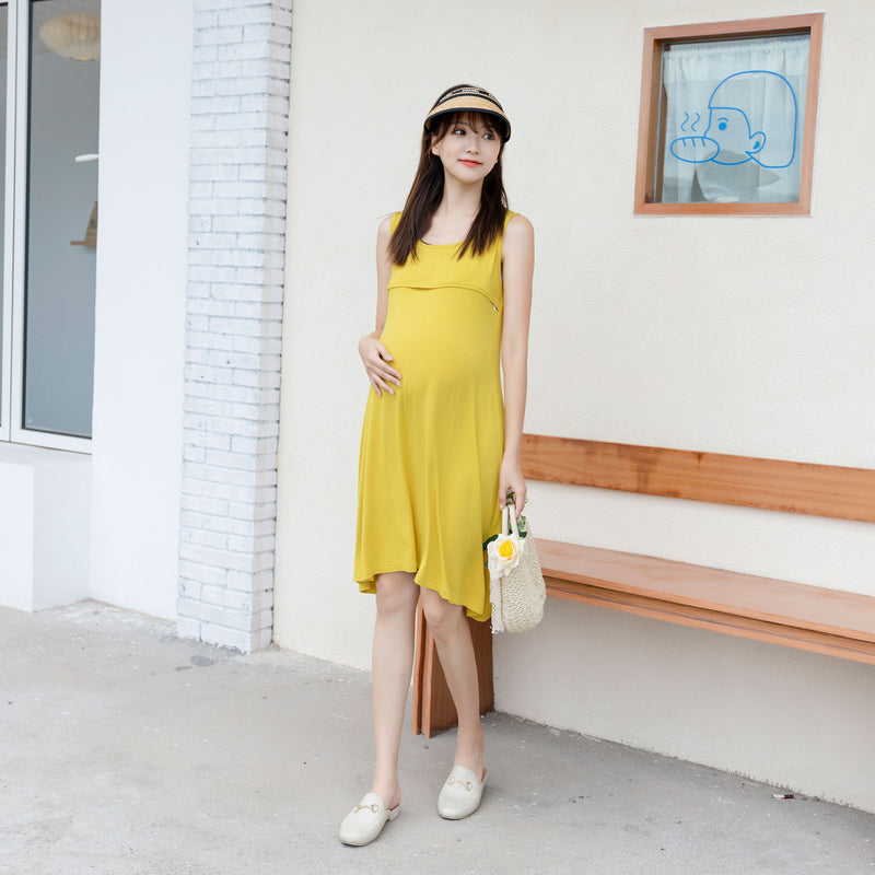 Two-Piece Contrasting Dress