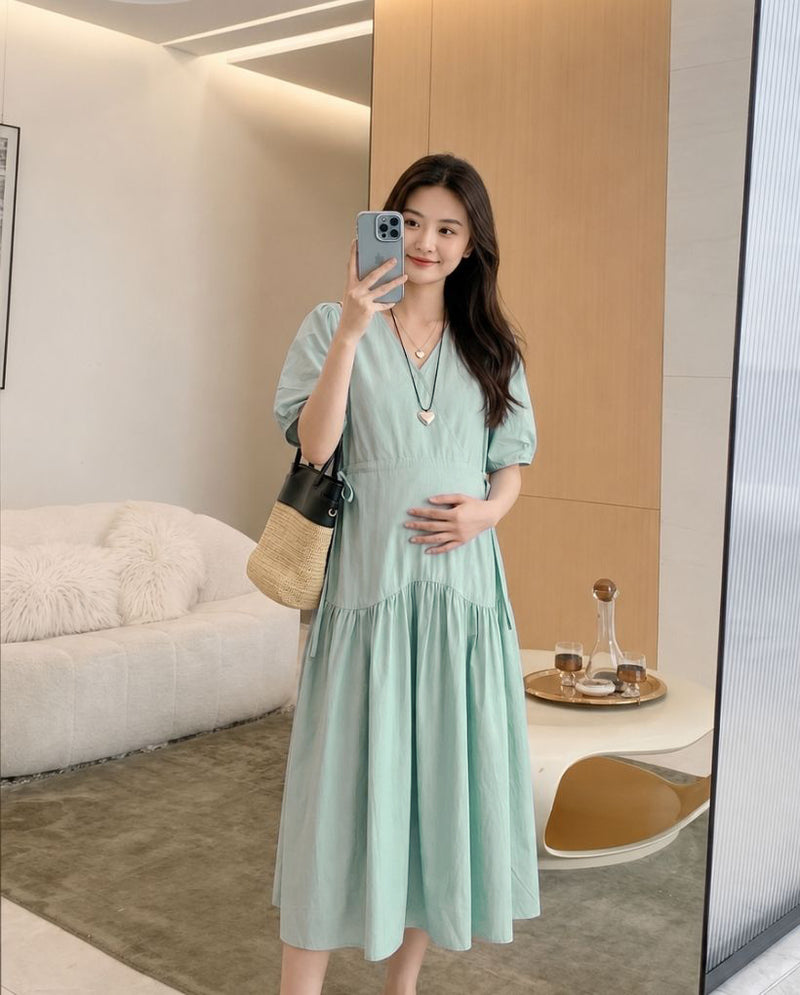 Adjustable Waist Tie Dress
