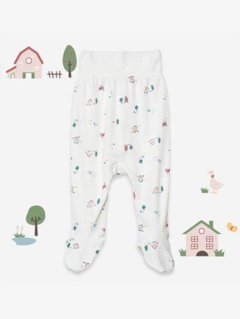 Footed Pants-Little Farm (All Seasons)