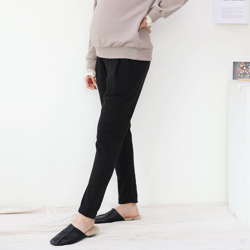 Comfy Brushed Pants with Yoga Waistband