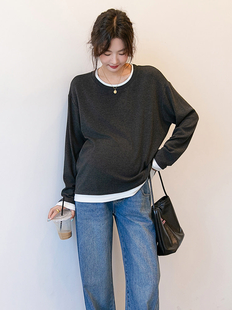 Cotton Layered-Look Top