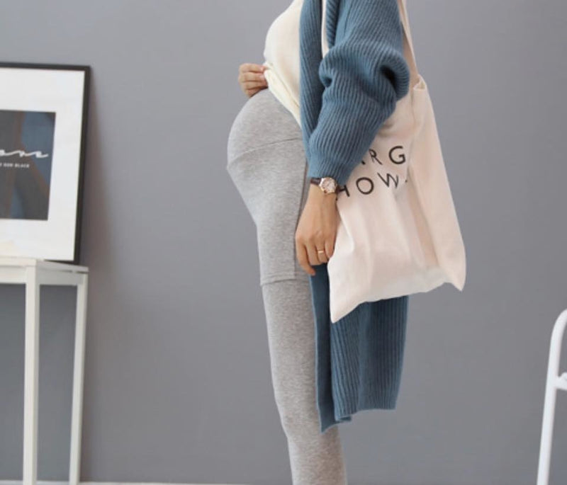 中厚貼身假兩件短裙托腹Leggings
