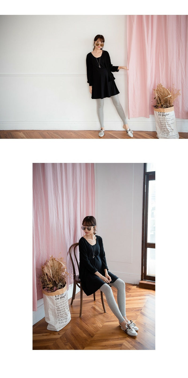 Mid-Thick Soft & Stretchable Leggings
