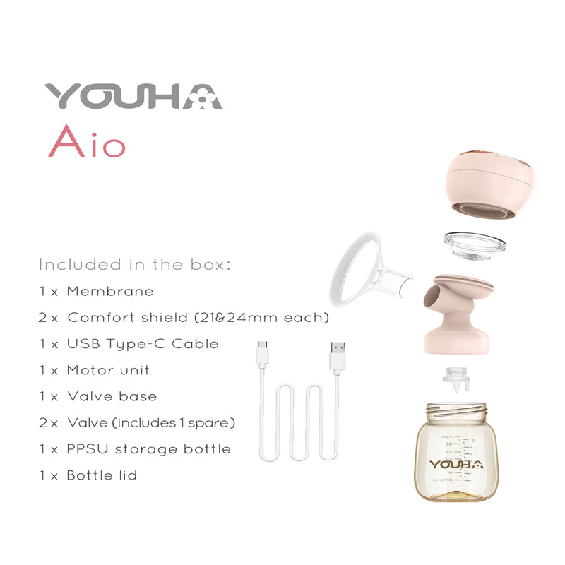 YOH219 Youha 優合 Aio 電動吸奶器及哺乳按摩器