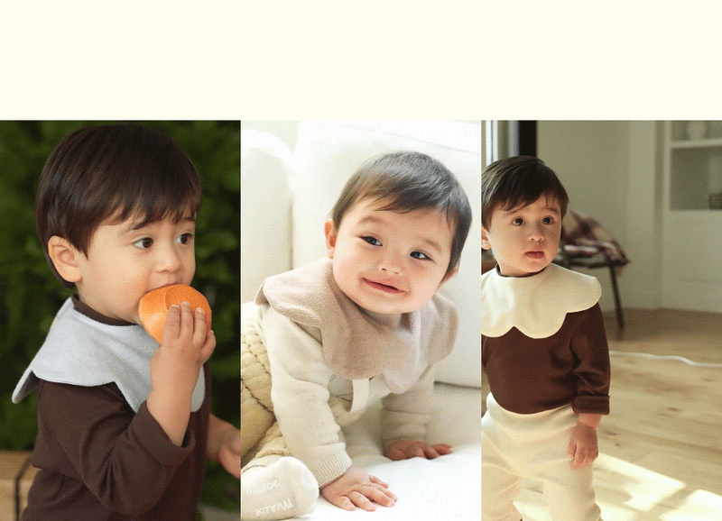 Bib-360°Flower Shape Terry (All Seasons)