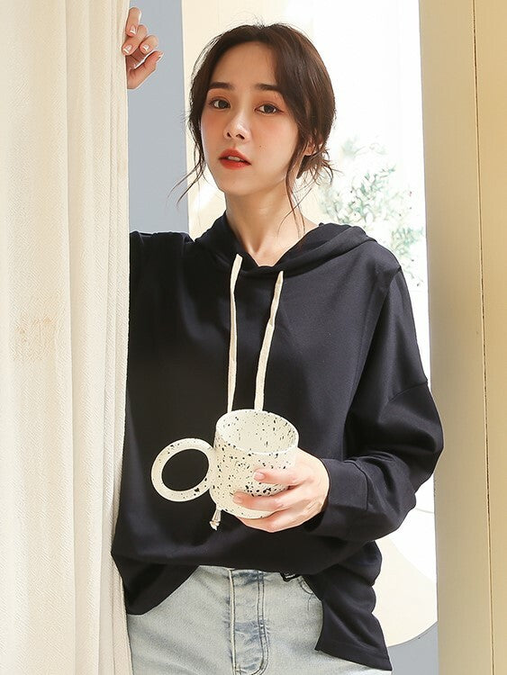 Relaxed Sweat Nursing Hoodie