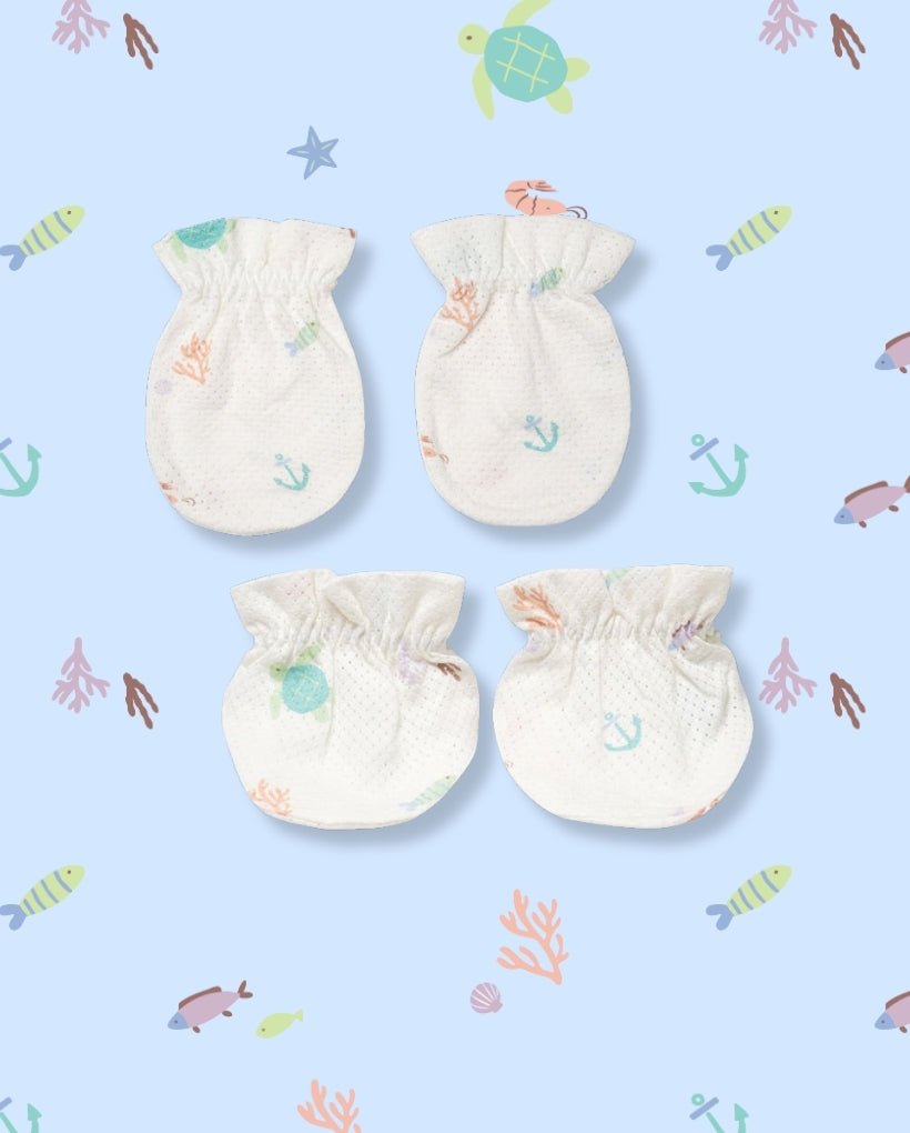 Mittens & Booties-Under the Sea (Summer)