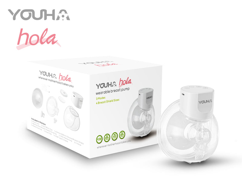 YOH701 Youha Hola Wearable Breast Pump (1side) [Hands-free;Wire-free;Tube-free]