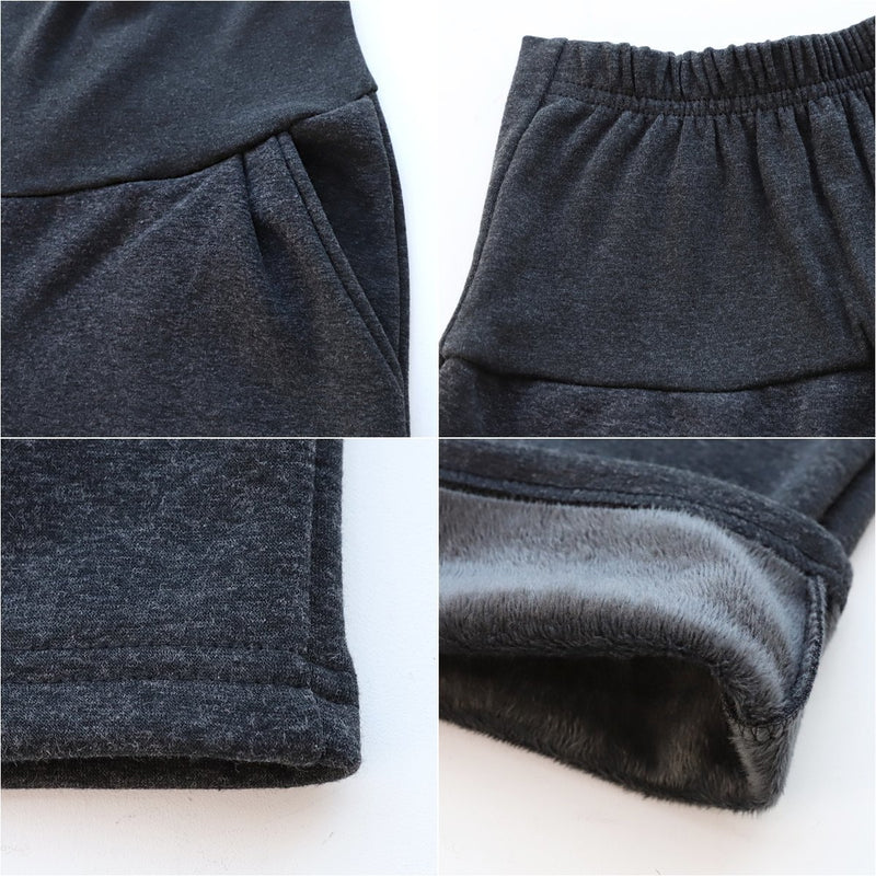 Comfy Brushed Pants with Yoga Waistband