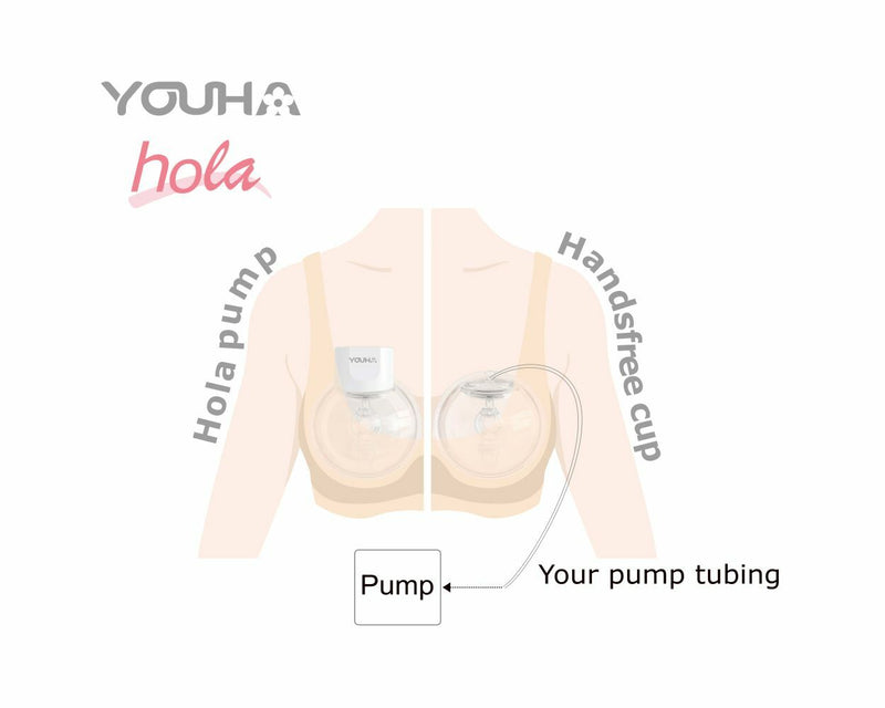 YOH701 Youha Hola Wearable Breast Pump (1side) [Hands-free;Wire-free;Tube-free]