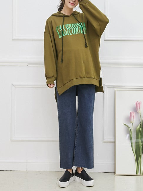 "California" Printed Nursing Sweatshirt