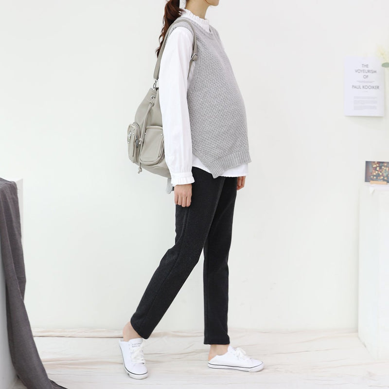 Comfy Brushed Pants with Yoga Waistband