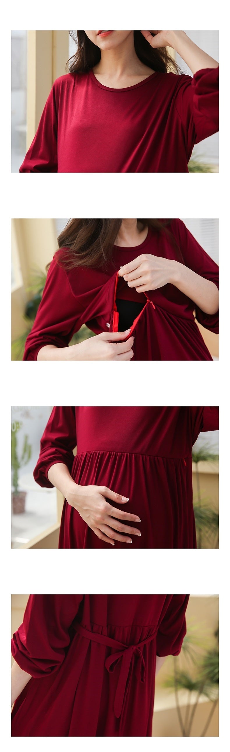 Layered & Flowy Nursing Dress