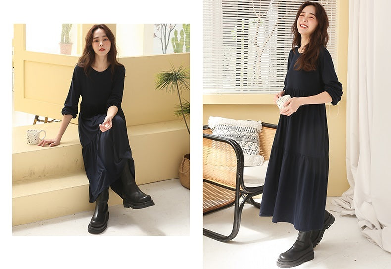 Layered & Flowy Nursing Dress