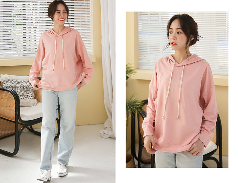Relaxed Sweat Nursing Hoodie