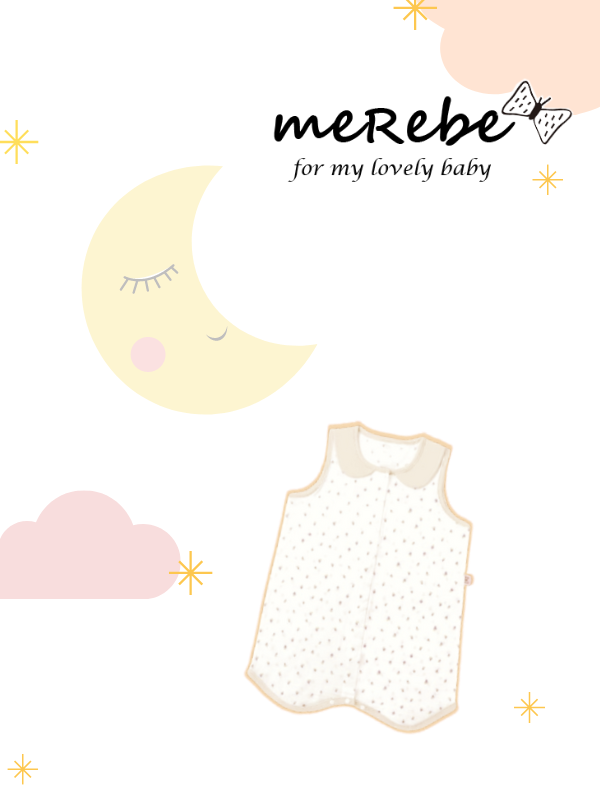 KRMB441 韓國 Merebe 嬰兒睡眠防踢背心-得意松鼠 (春秋)