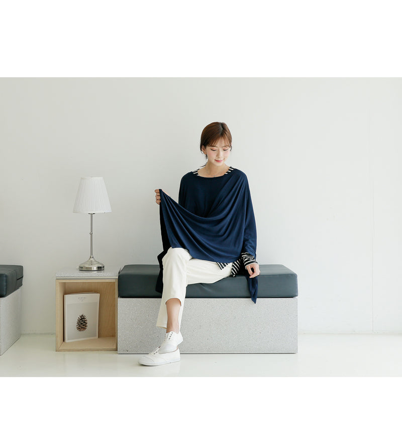 NS002 Modal Multipurpose Nursing Shawl-Thin (5 Colors)