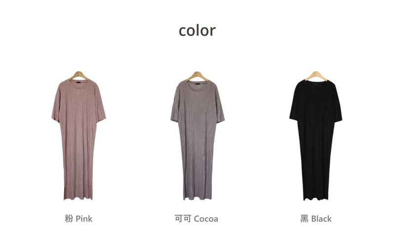Pleated Midi Dress