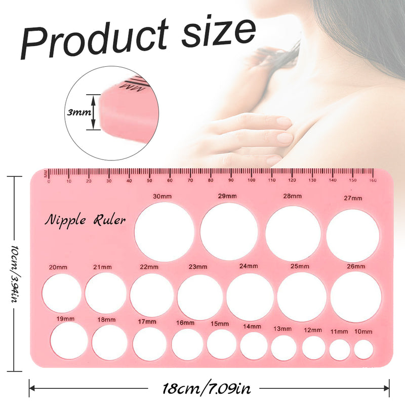 YOH405 Youha 矽膠乳頭尺