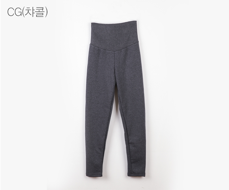 KRMD709 Korea Mom's day Premium Quality Supporting Artificial Mink Leggings (2 Colors) [Maternity Leggings/Bottoms]